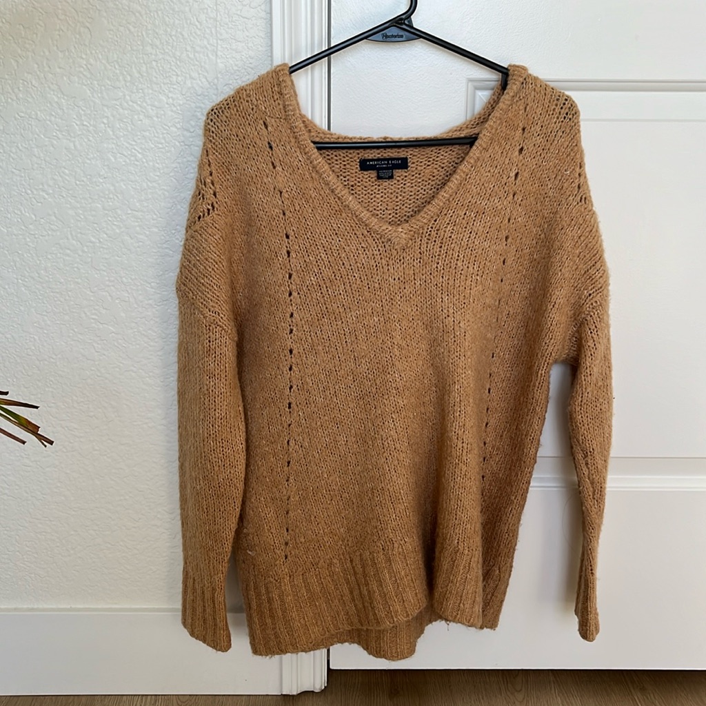 Ae Knitted Hoodie